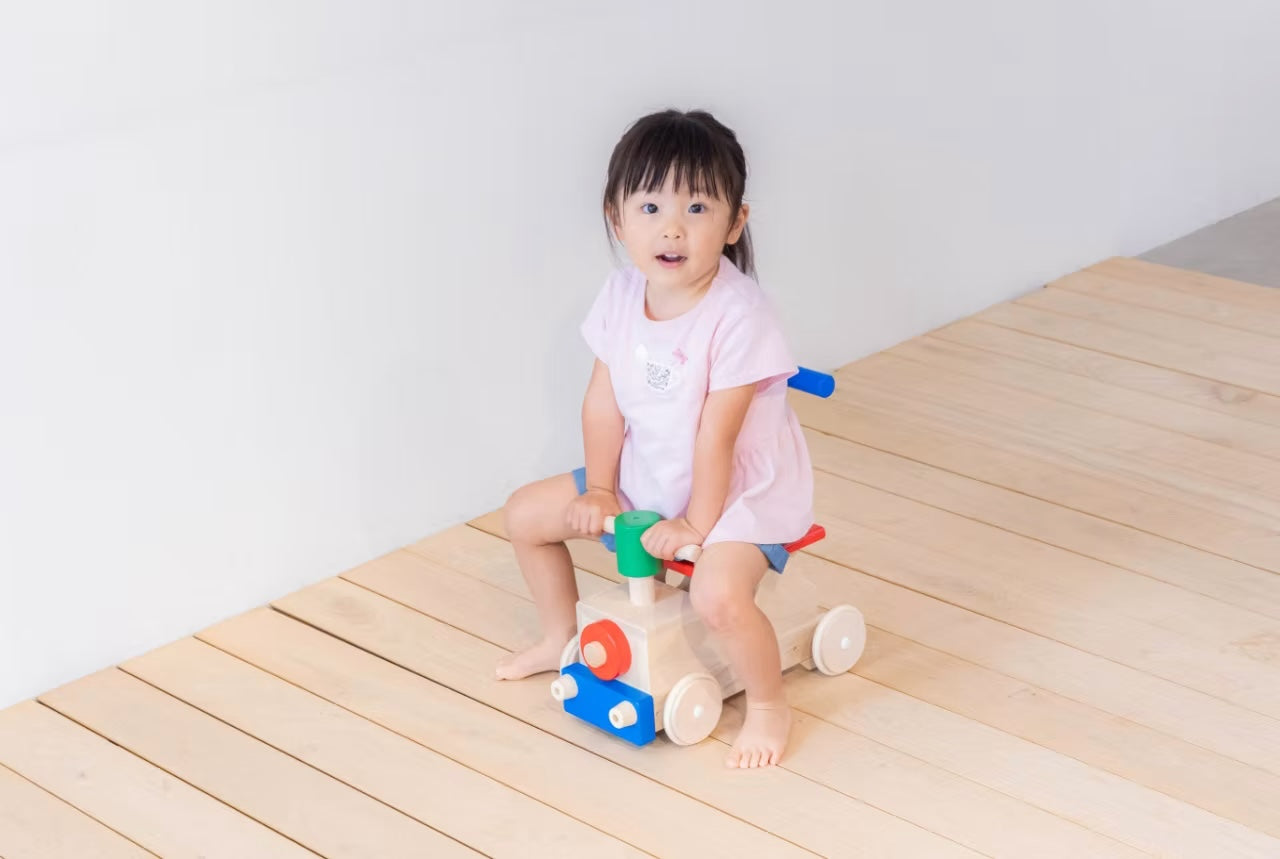 Tetetoys Coloured Choo Choo Train Rider & Walker