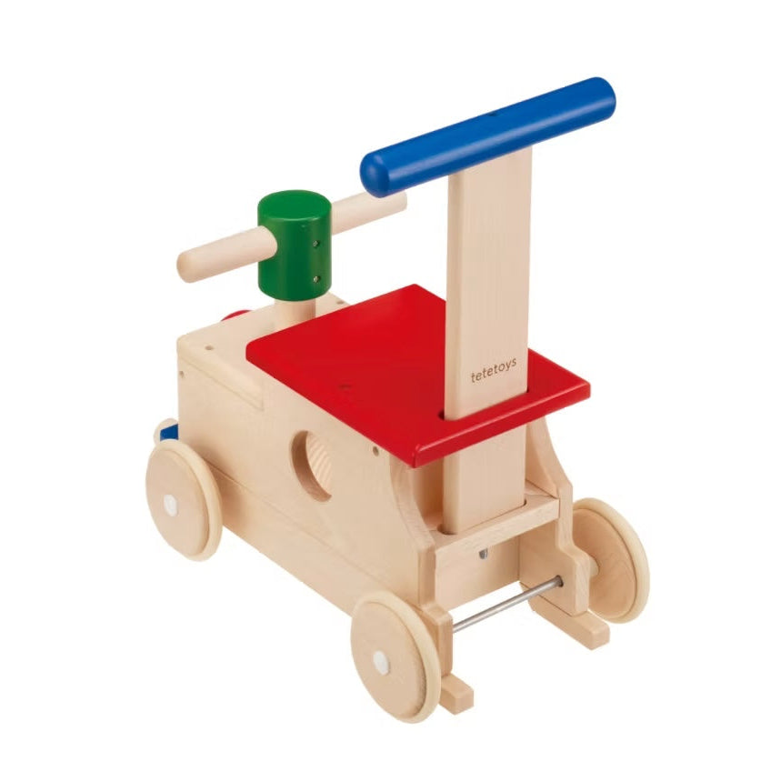 Tetetoys Coloured Choo Choo Train Rider & Walker