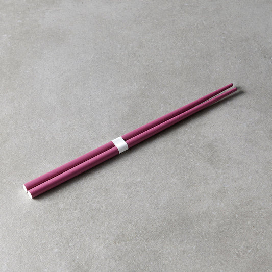 Lacquered Plum & White Chopsticks 23cm