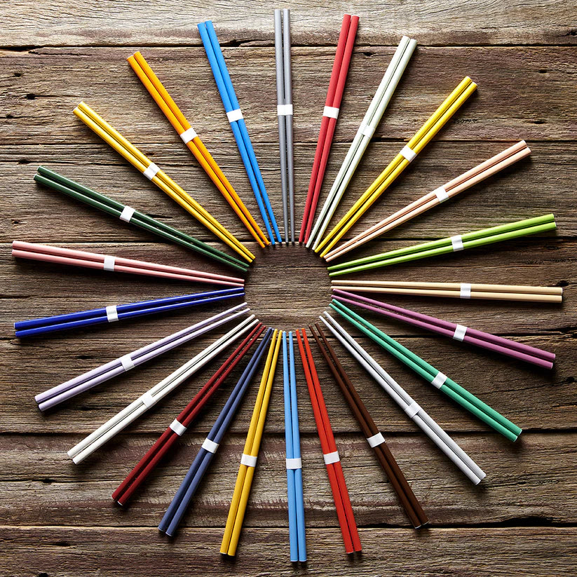 Lavender & White Chopsticks 23cm