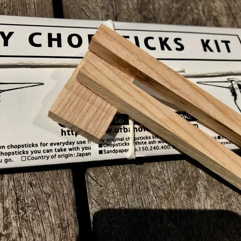 Chopsticks Whittling DIY Kit Set