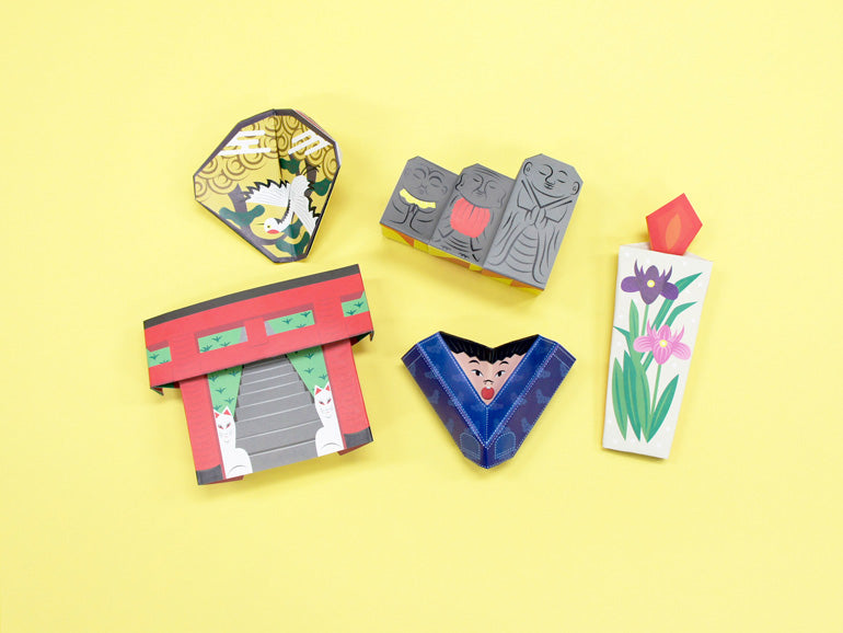 Cochae Orica Origami Card Book No.5 - Kyoto Origami