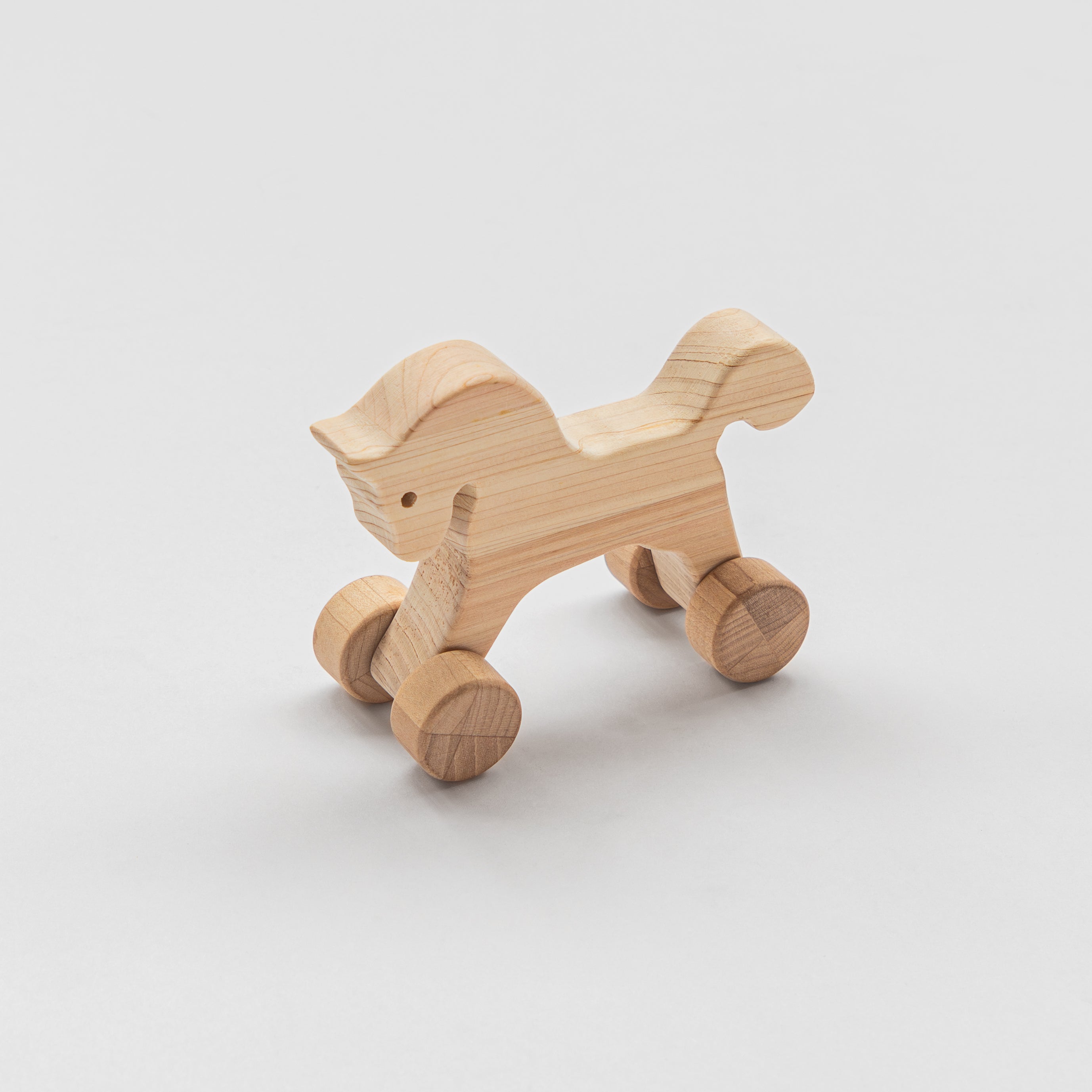 Cocomo Hinoki Wooden Animal Car Toy - Horse – Made In Japan UK