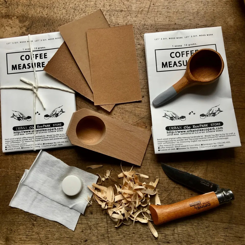 Coffee Measure Whittling DIY Kit Set