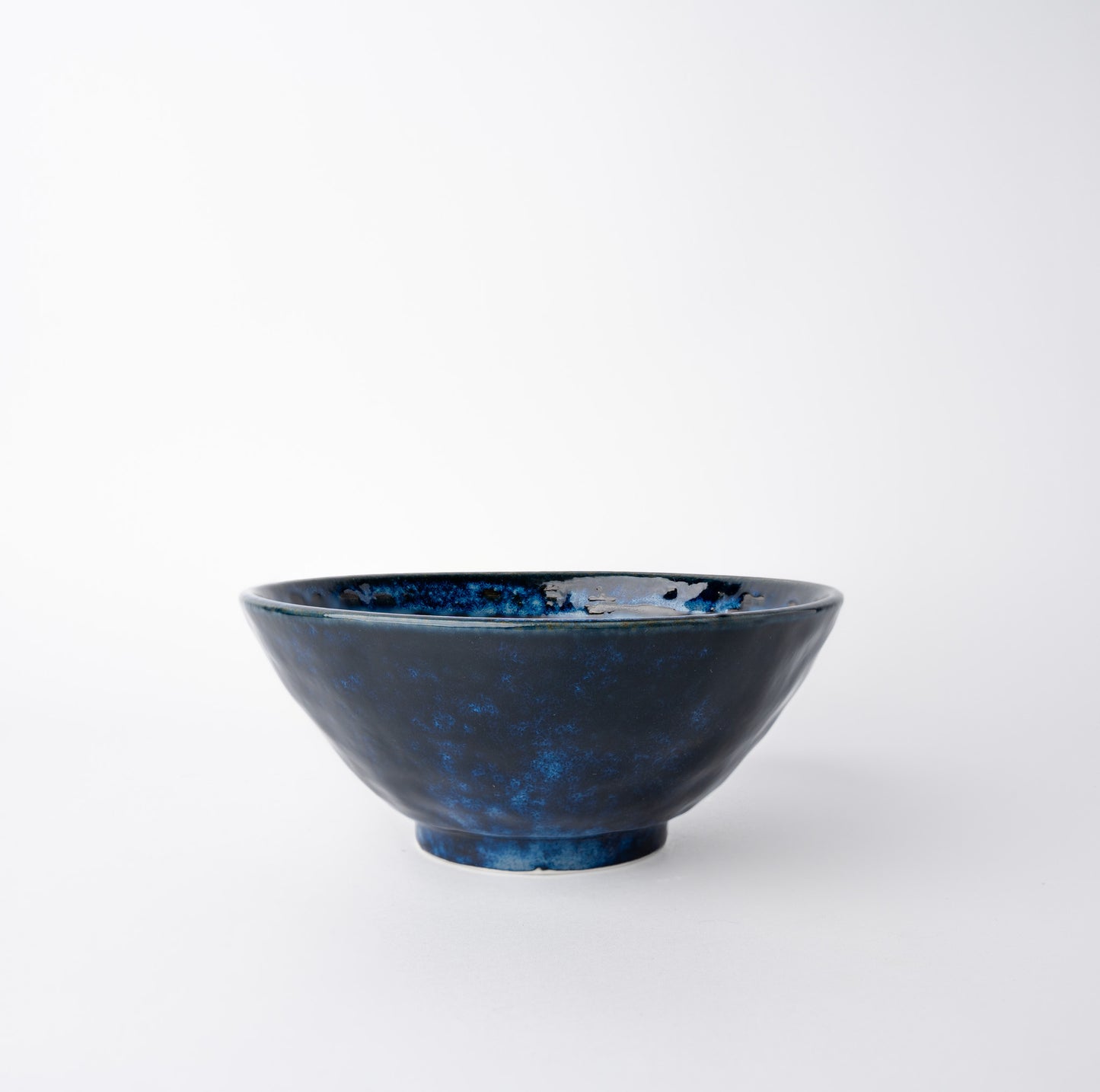 Side of Copper Swirl Udon Bowl 20cm