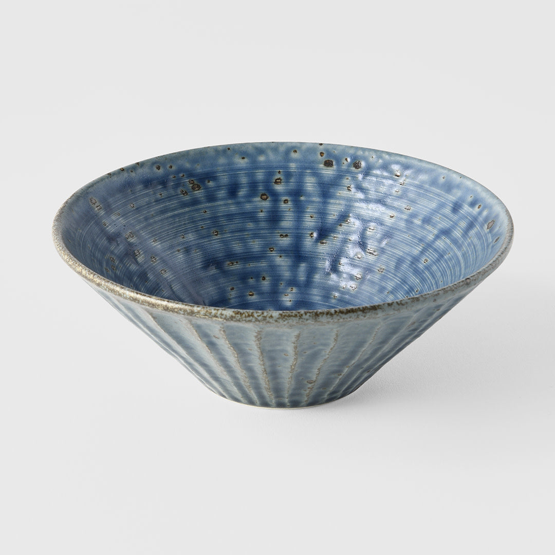 Craft Blue V Shape Bowl 18cm