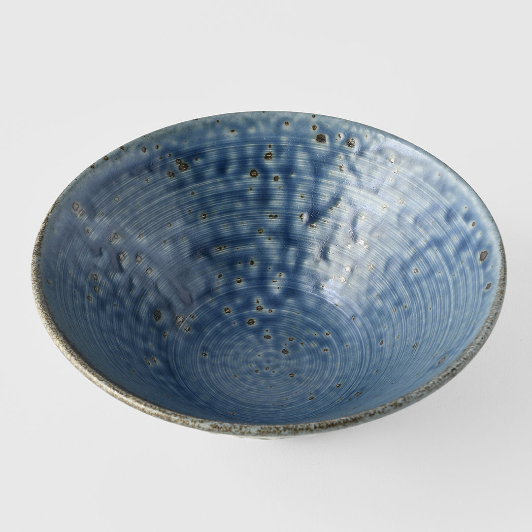 Craft Blue V Shape Bowl 18cm