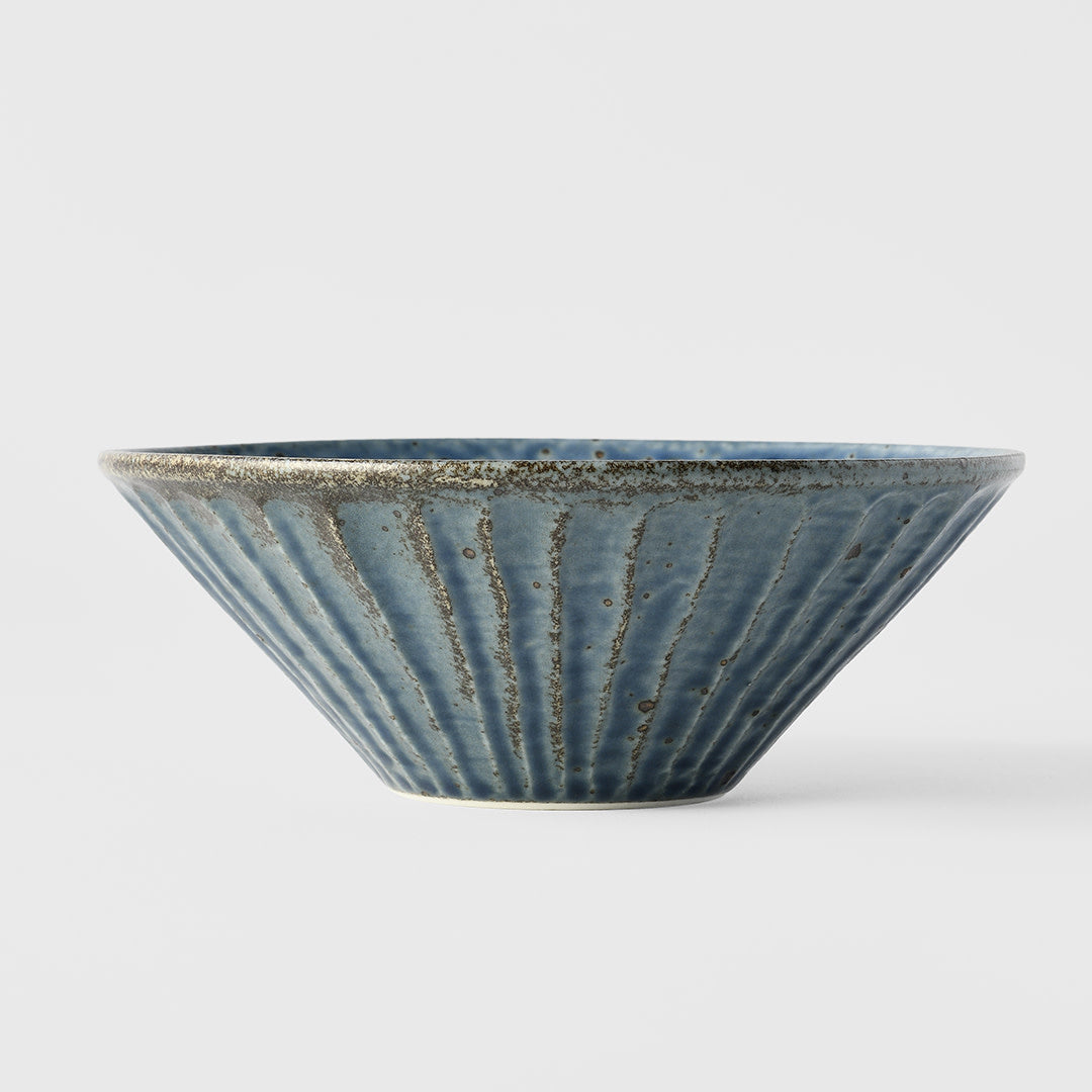 Craft Blue V Shape Bowl 18cm