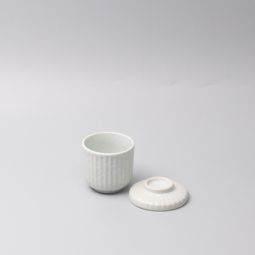 Cup Chawanmushi Soft Mint Lidded Jar 170ml