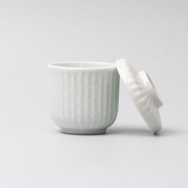 Cup Chawanmushi Soft Mint Lidded Jar 170ml