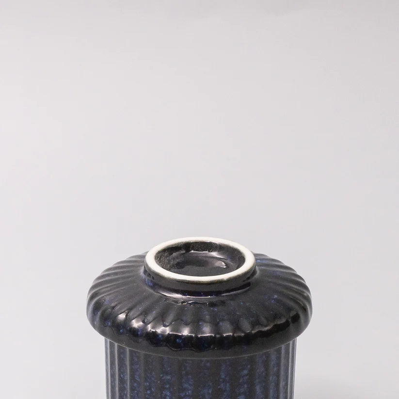 Cup Chawanmushi Indigo Blue Lidded Jar 170ml