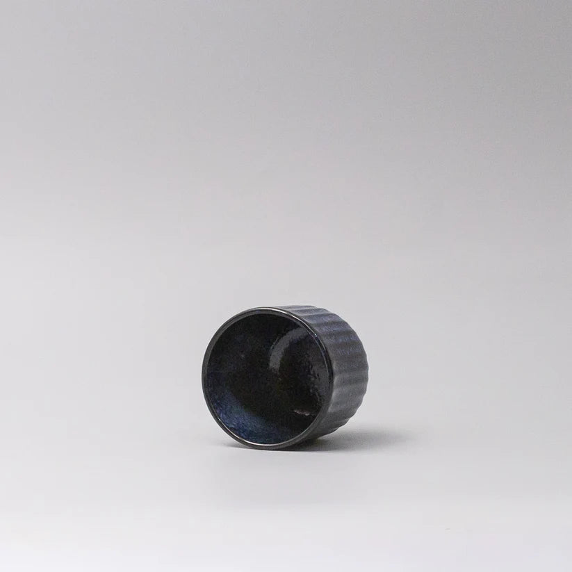 Cup Chawanmushi Indigo Blue Lidded Jar 170ml