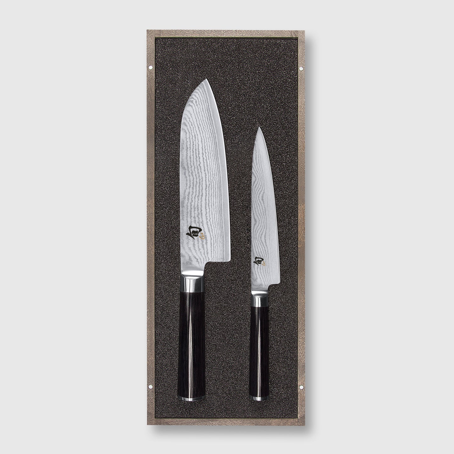 Kai Shun Classic 15cm Utility & 18cm Santoku Knife Set