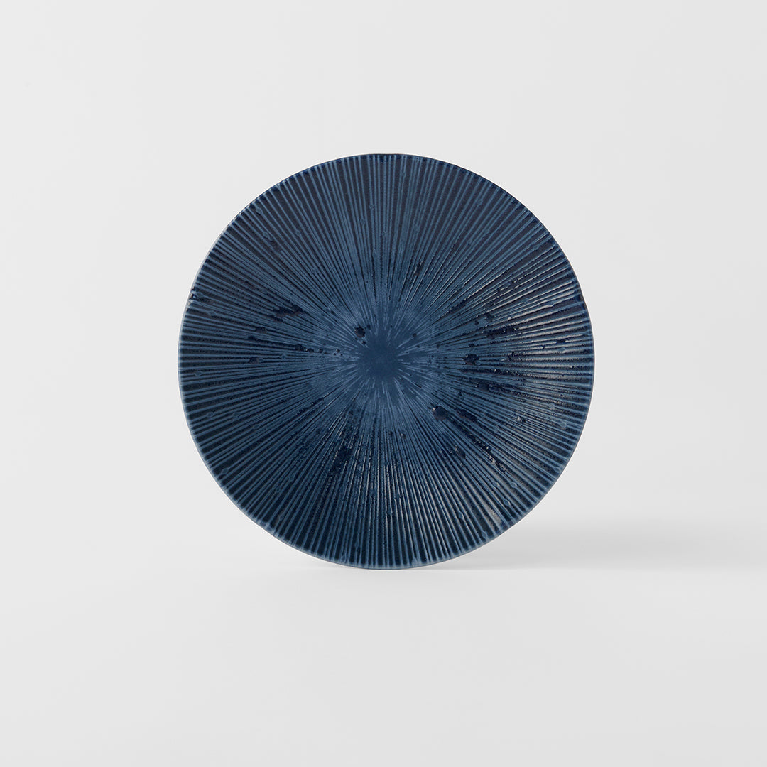 Ice Drift Sapphire side plate 22cm