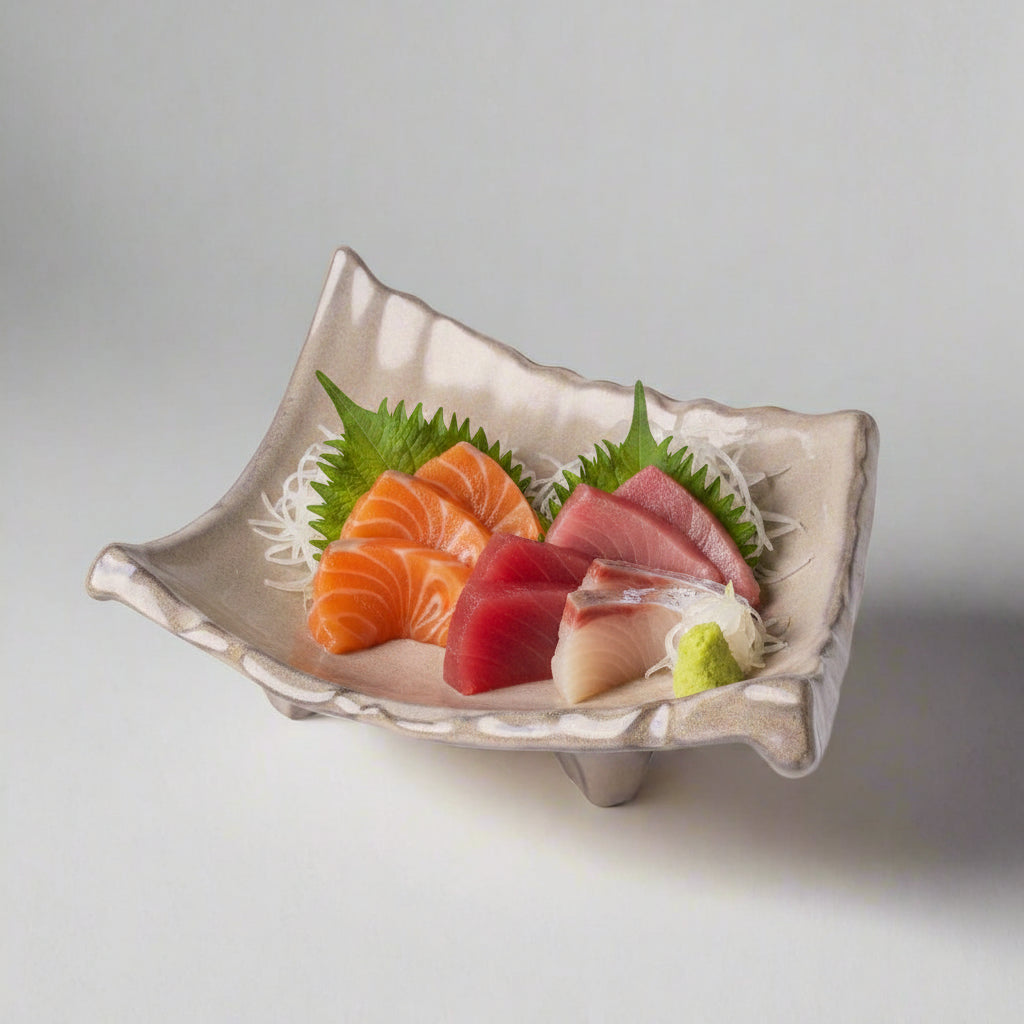 Dune Swept Side Serving Plate 26cm