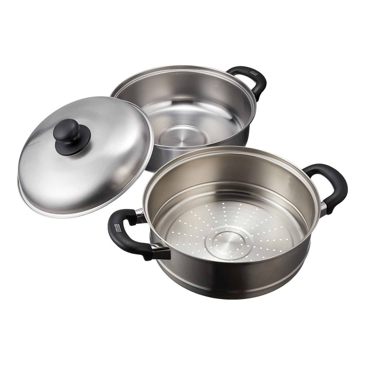 Enzo Classic Stainless Steel Everyday Cooking & Steaming Set with Ladle