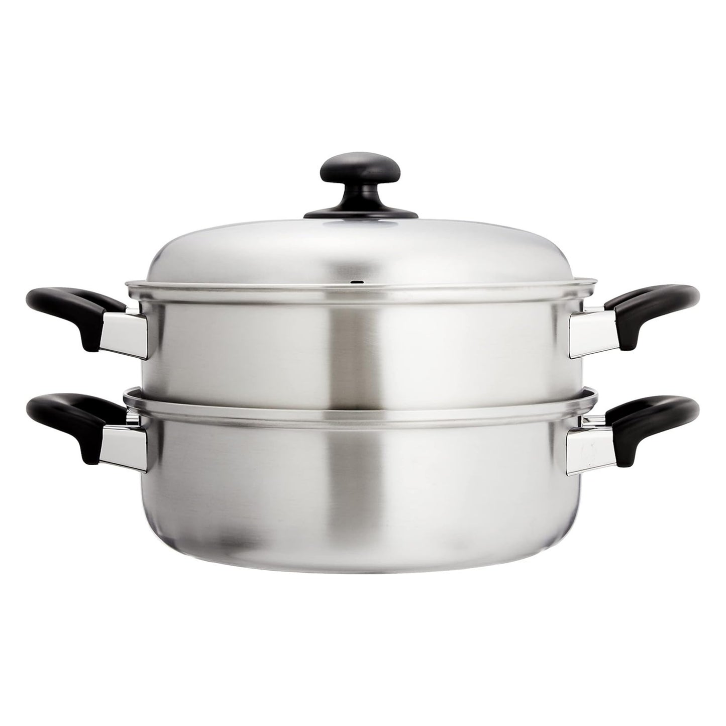 Enzo Classic Stainless Steel Two-Tier Steamer 24cm