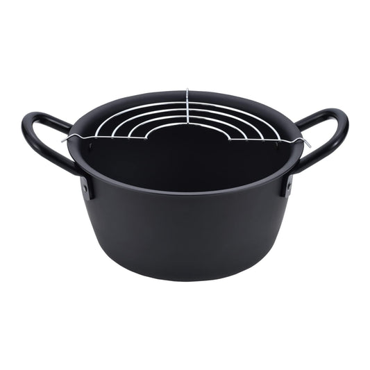 Enzo Iron Deep Tempura Frying Pot 18cm