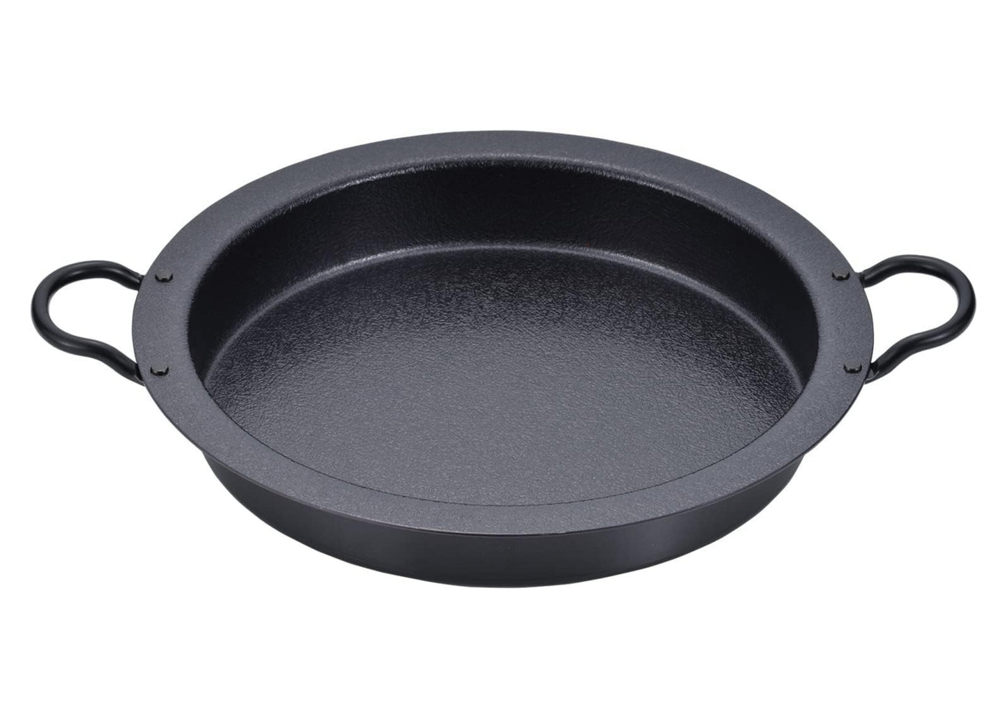 Enzo Iron Yakiniku & Gyoza Grill Pan with Stainless Steel Lid 26cm