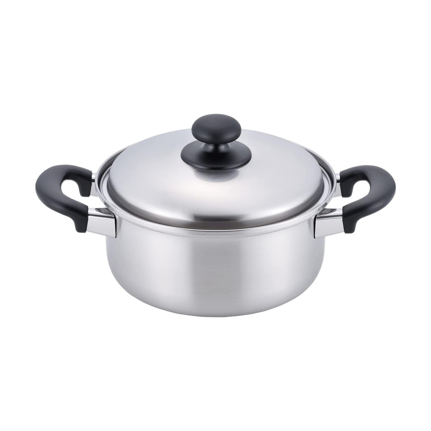 Enzo Classic Stainless Steel Casserole with Lid 20cm