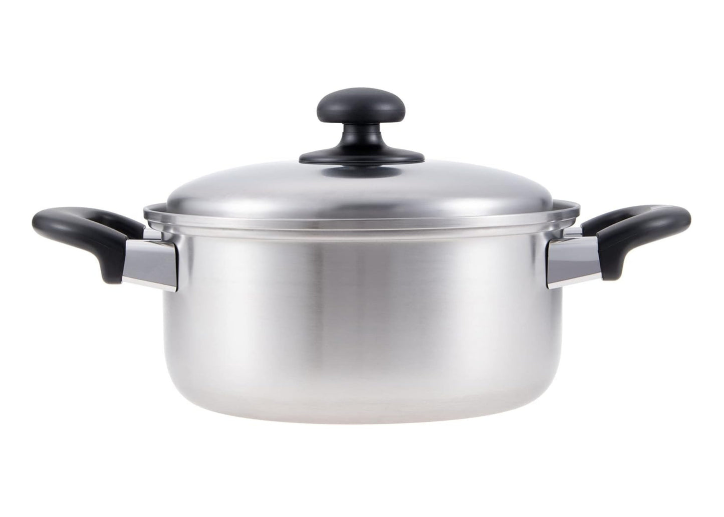 Enzo Classic Stainless Steel Casserole with Lid 20cm