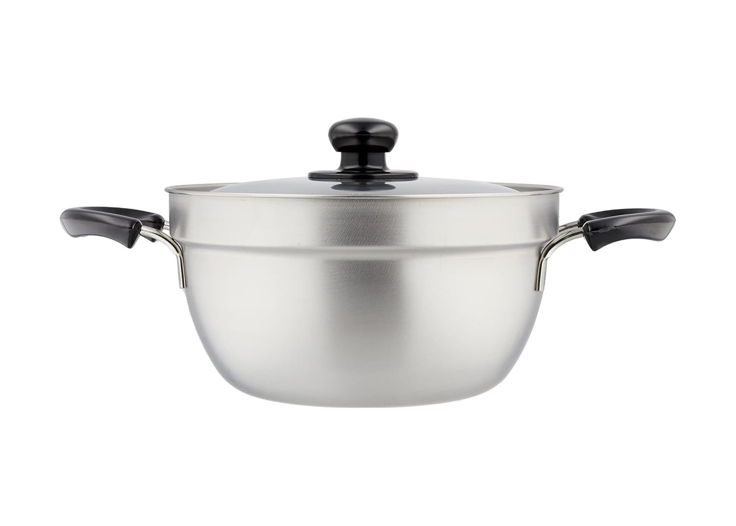 Enzo Stainless Steel Deep-Rim Casserole 23cm