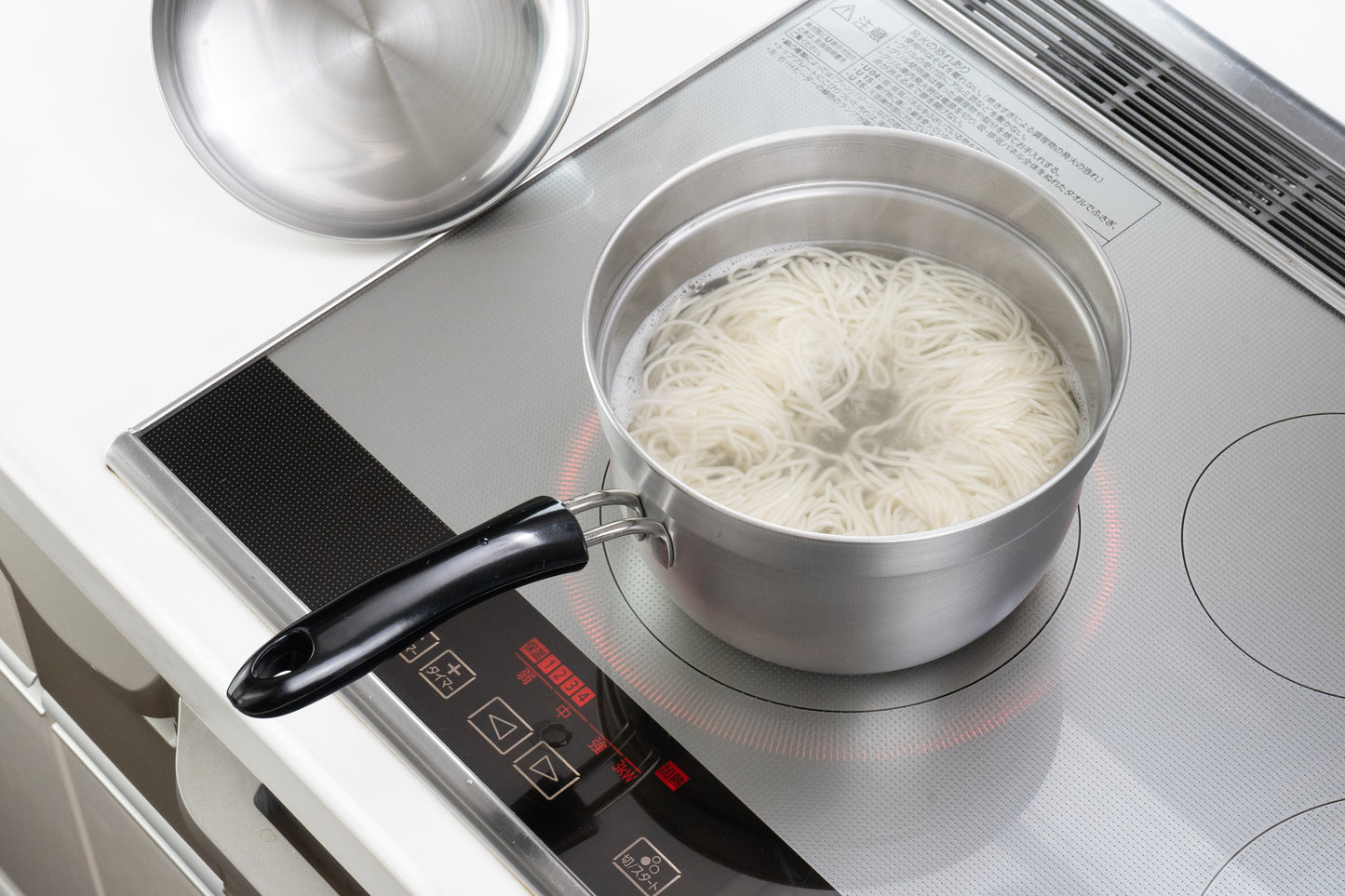 Enzo Stainless Steel Deep-Rim Saucepan 18cm