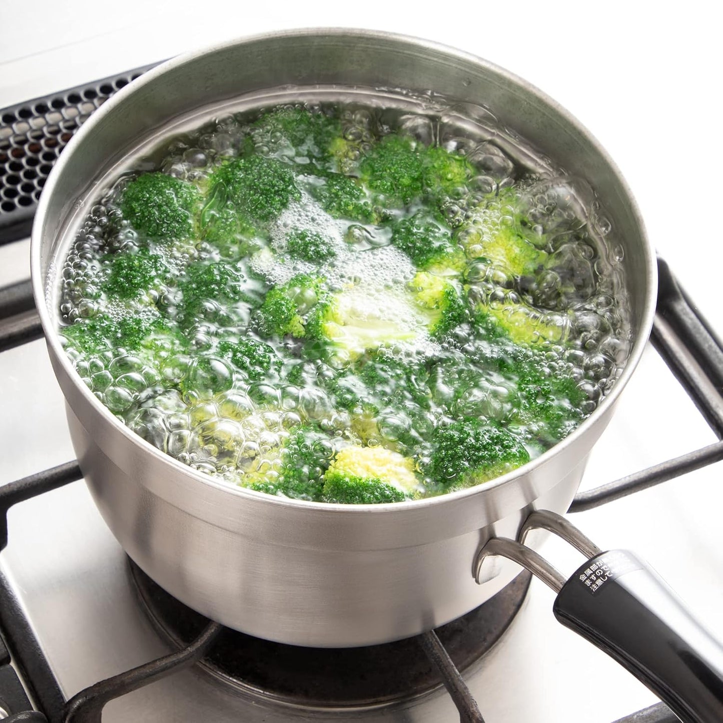 Enzo Stainless Steel Deep-Rim Saucepan 18cm