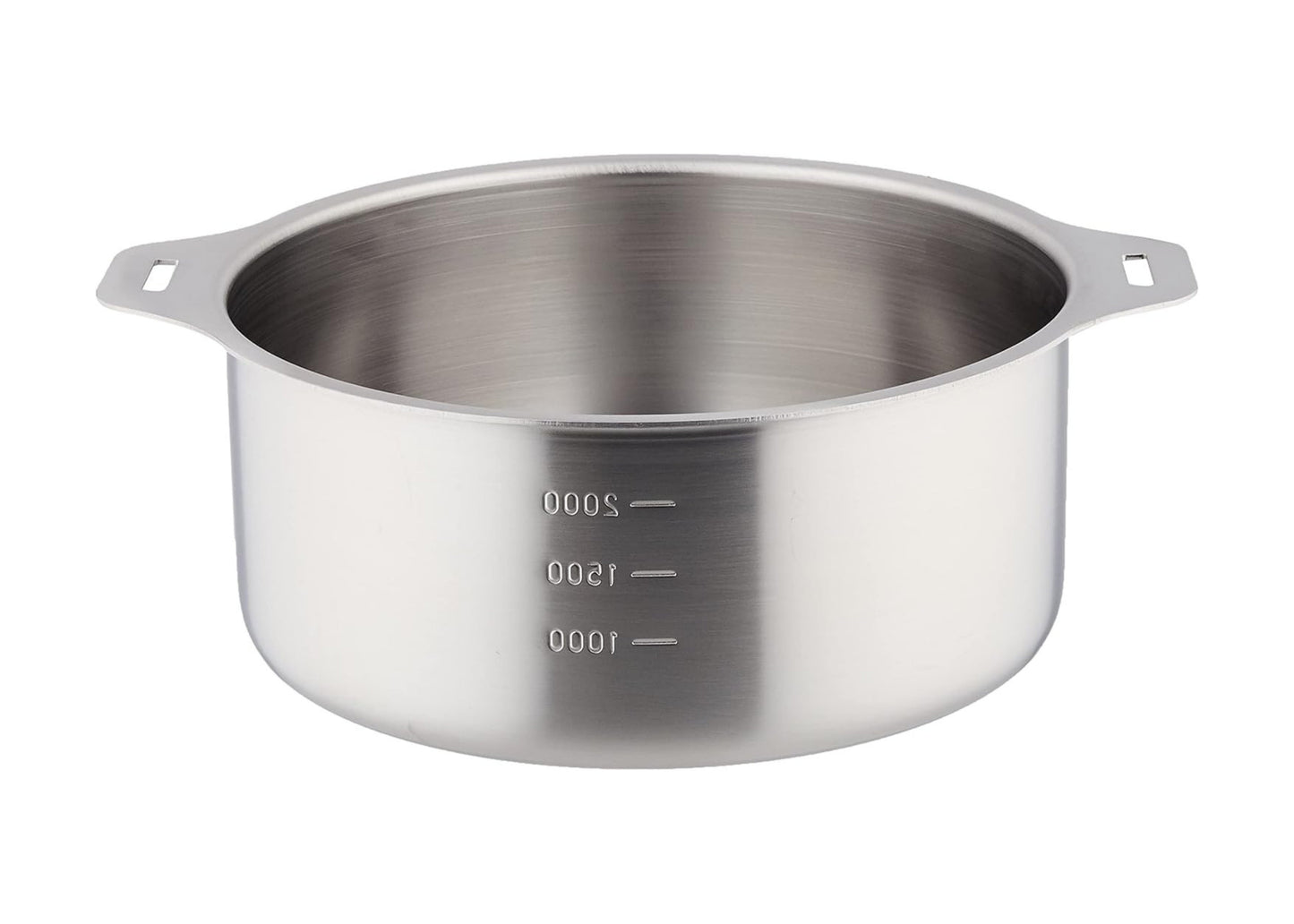 Enzo Stainless Steel Detachable Handle Cookware Set with Steaming Rack & Basket
