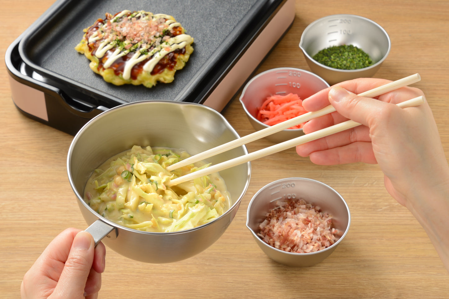 Enzo Stainless Steel Mixing & Prep Bowl 6-Piece Set