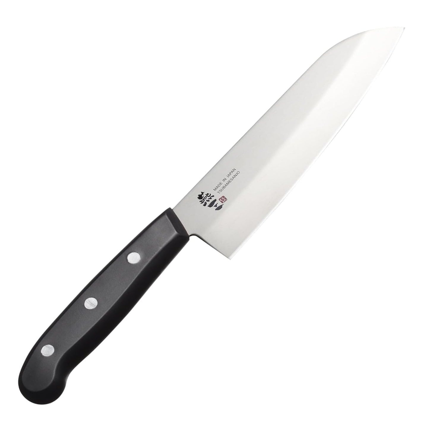 Enzo Stainless Steel Santoku Knife 16.5cm & Kitchen Scissors Set
