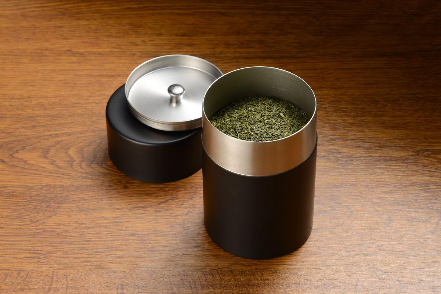Enzo Stainless Steel Tea Caddy