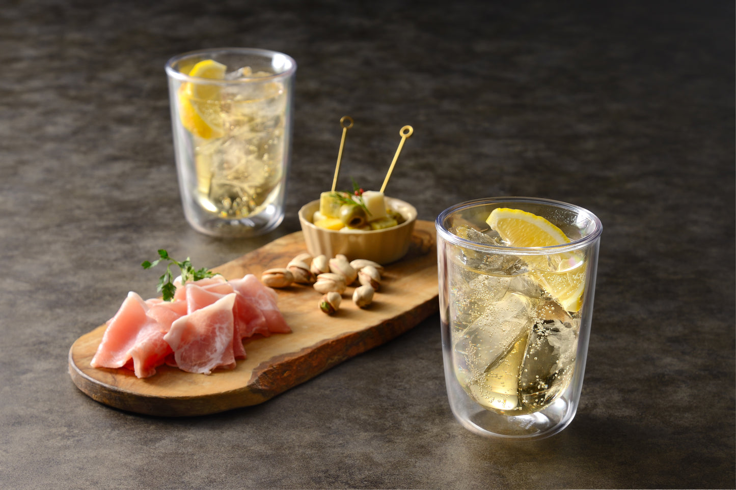 Enzo Unbreakable Double-Wall Glass Set 340ml