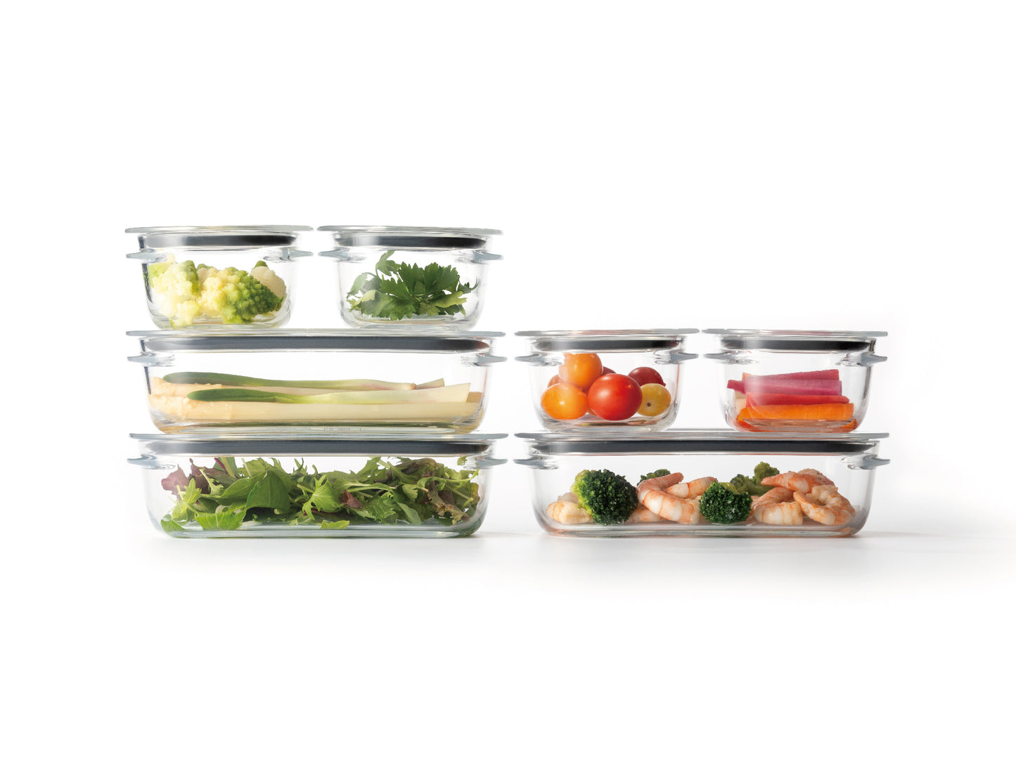 Food Storage Container Medium 520ml - Clear