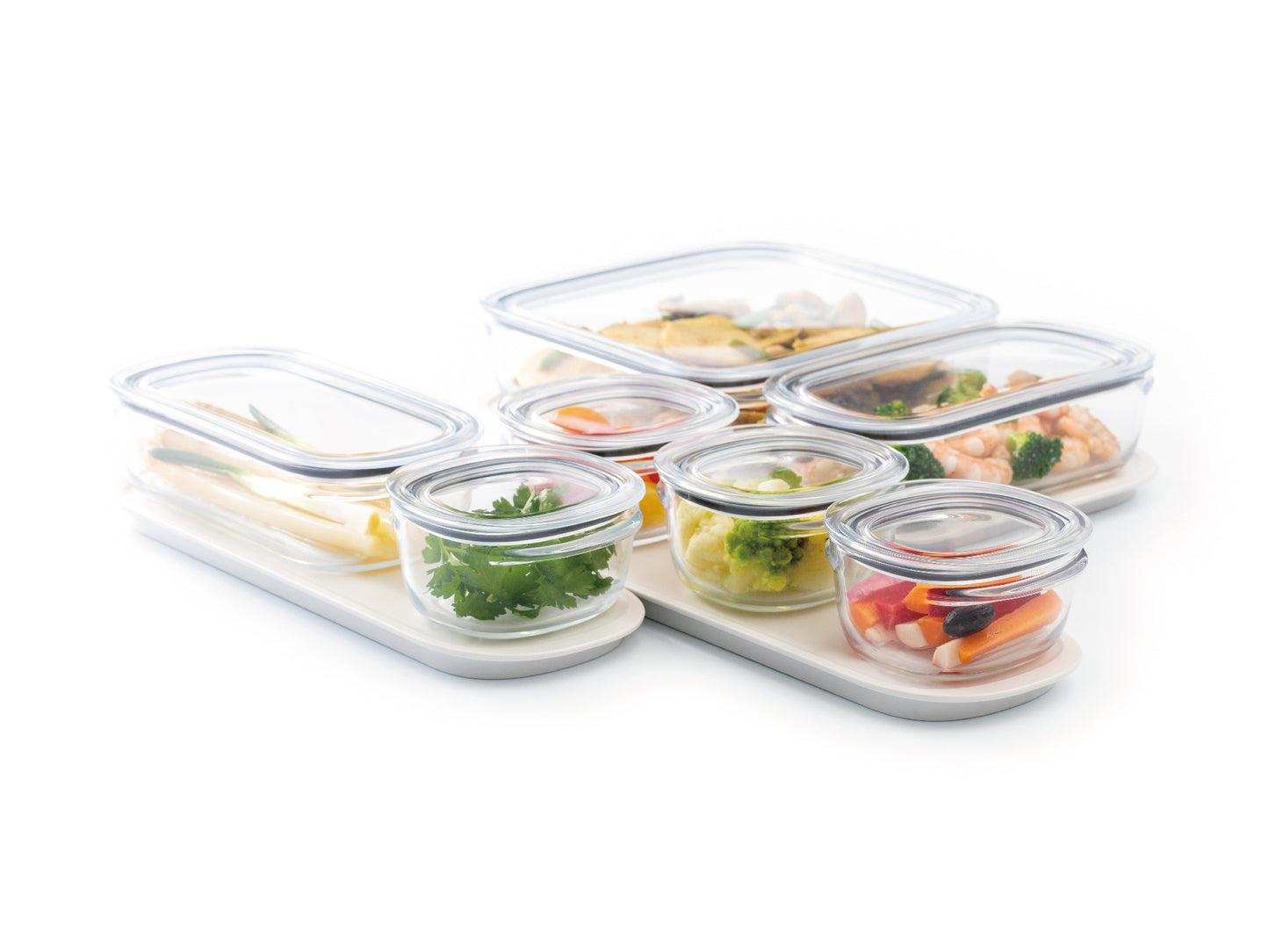 Food Storage Container Large 1200ml - Clear