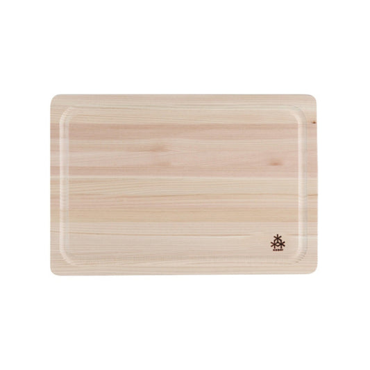 Hinoki Cutting Board Grooved Medium