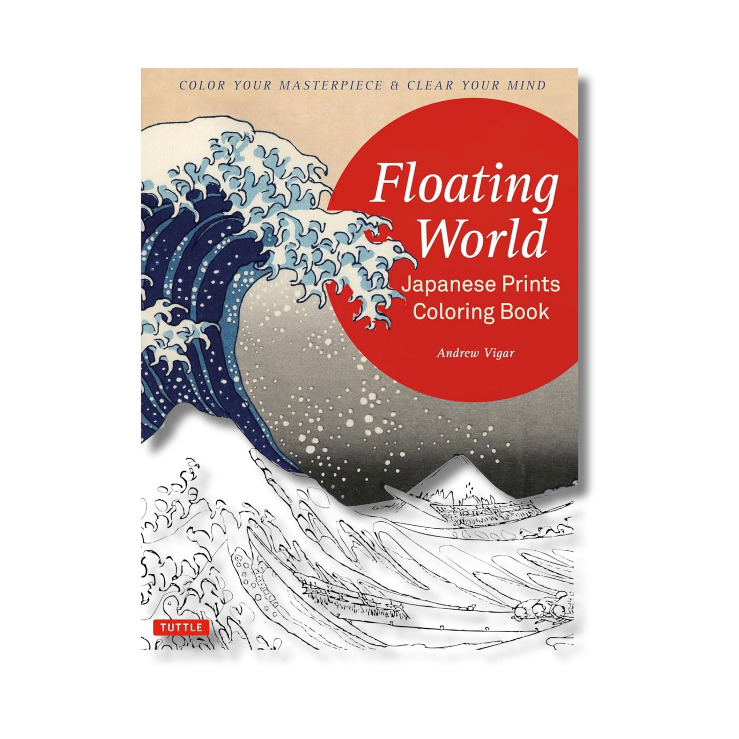 Floating World Japanese Prints Colouring Book