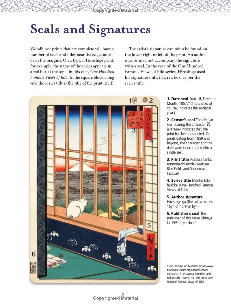 Floating World Japanese Prints Colouring Book