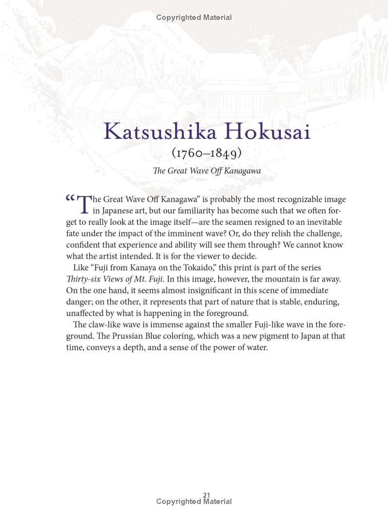 Floating World Japanese Prints Colouring Book