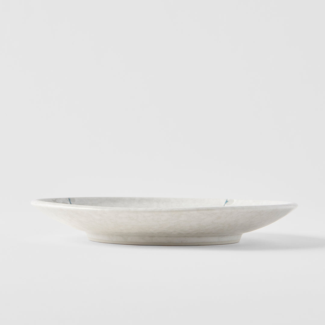 White Blossom tapas plate 17cm