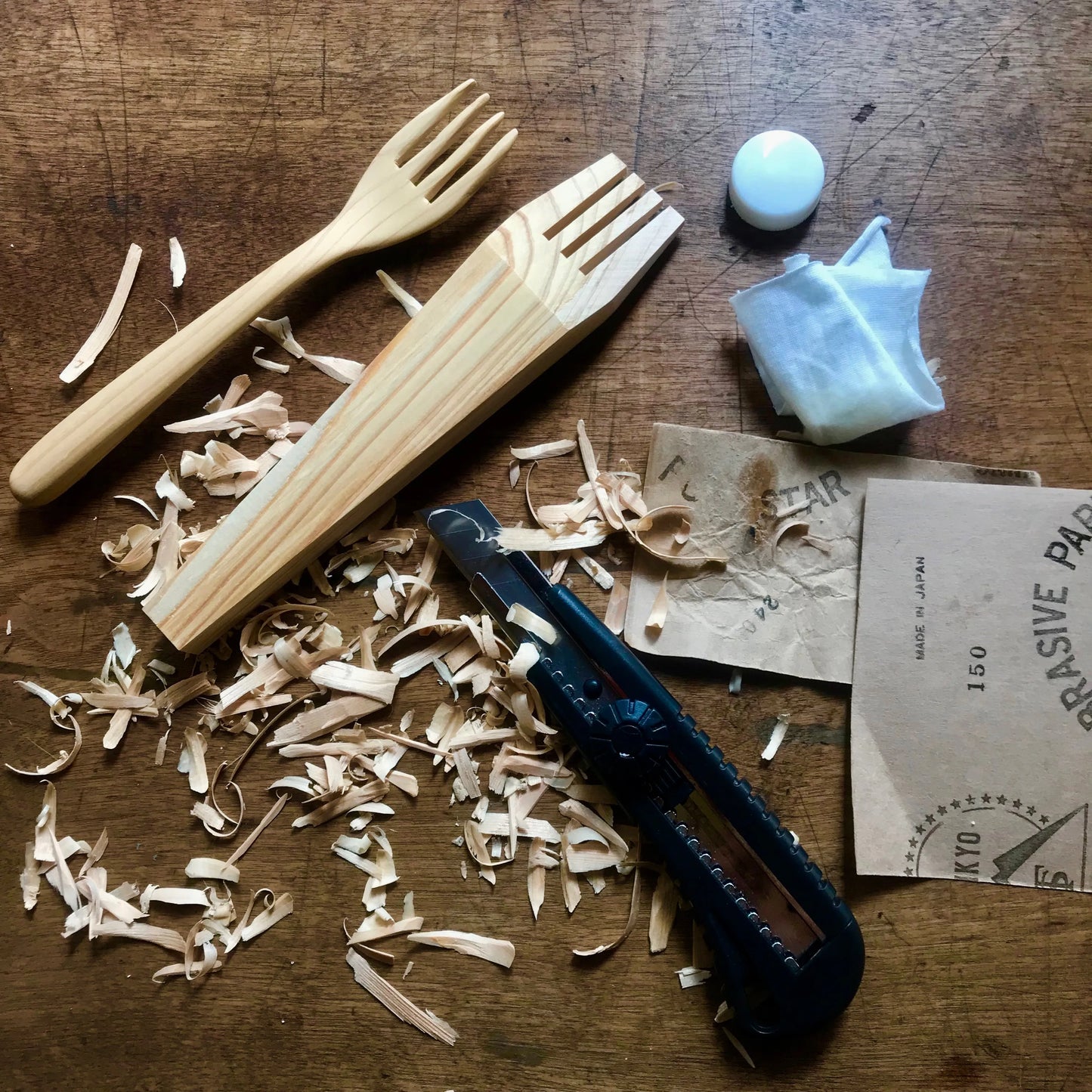 Fork Whittling DIY Kit Set