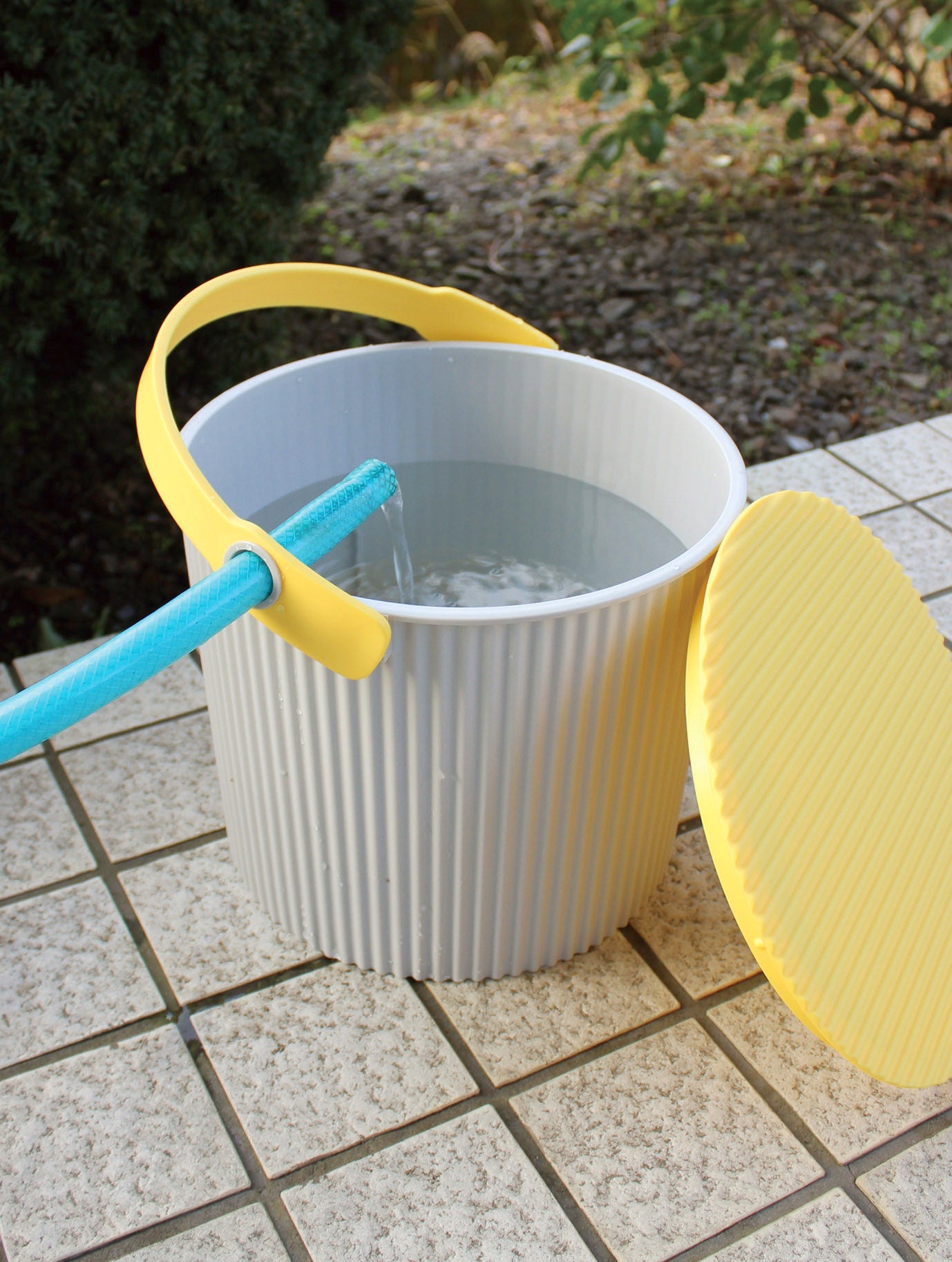 Fraichair L Bucket 10L Grey Yellow