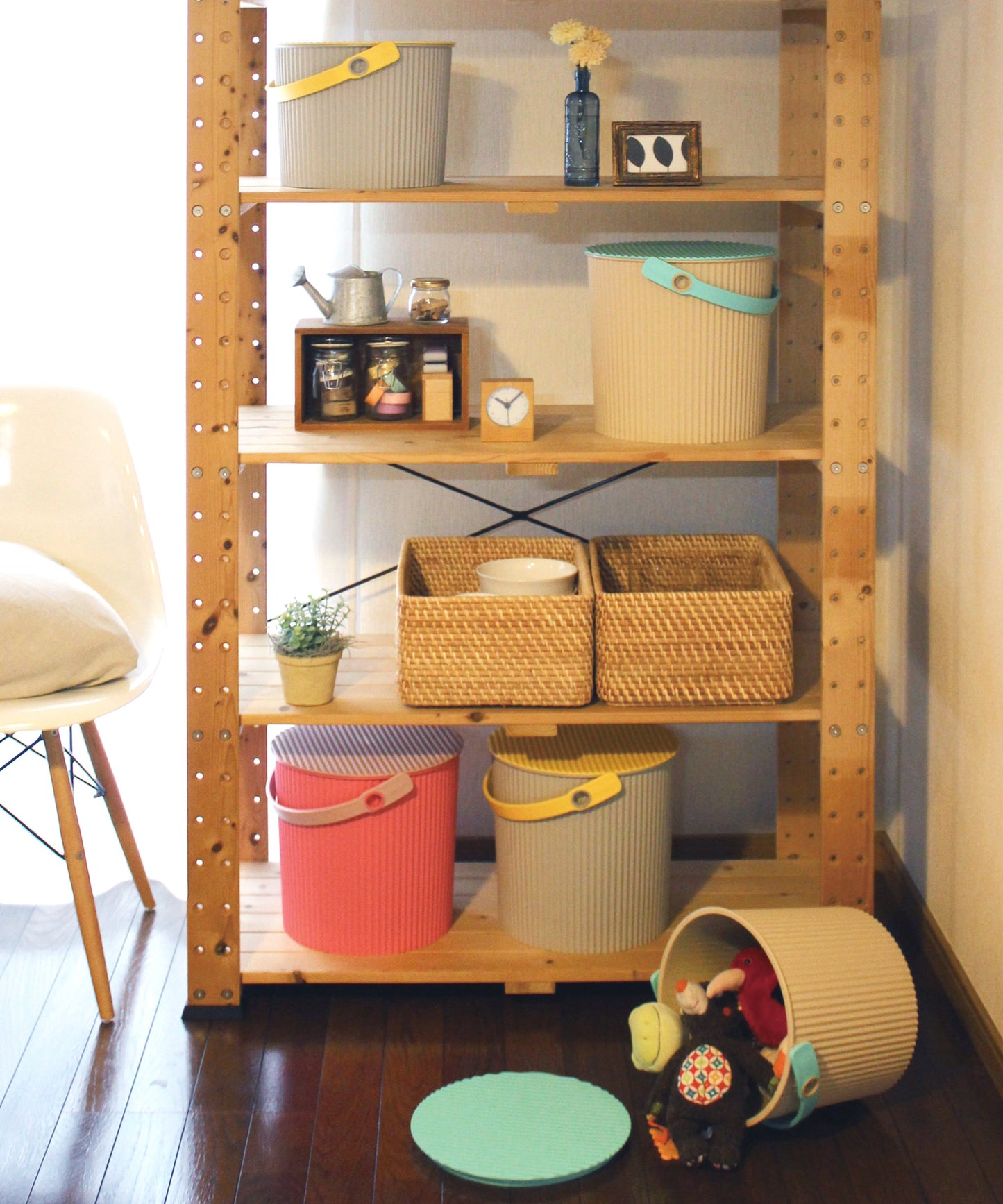 Fraichair L Bucket 10L Grey Yellow