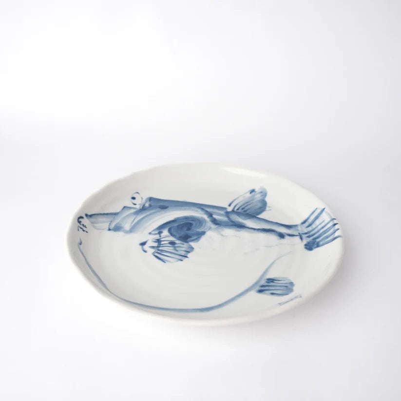 Fugu Design Dinner Plate 24cm