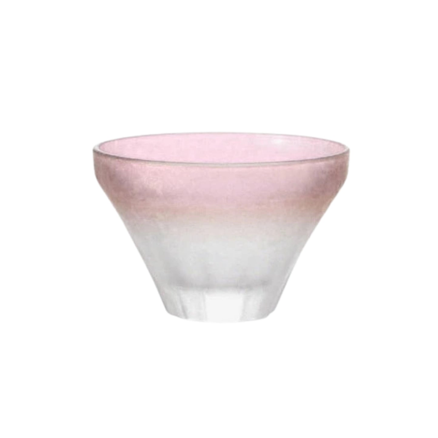 Fujiutsushi Mount Fuji Gift Boxed Glass Sake Cup 85ml - Pink