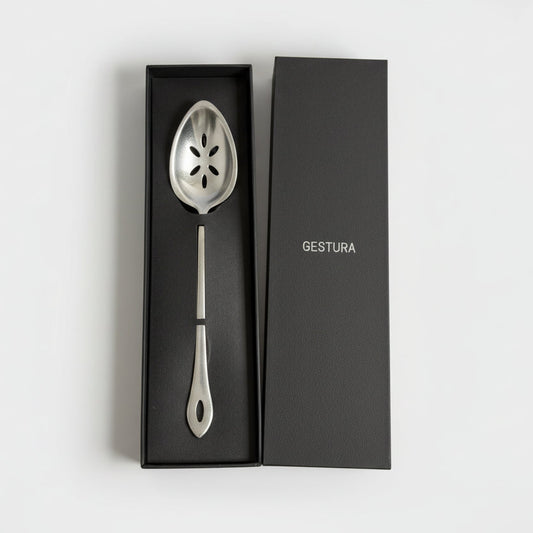 Gestura Stainless Steel Slotted Serving Spoon 23.5cm