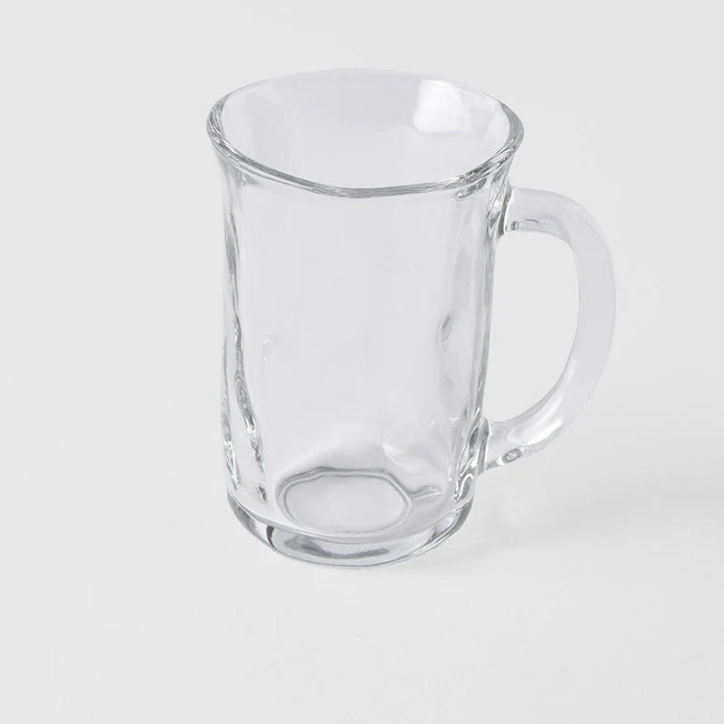 Glass mug free form 300ml