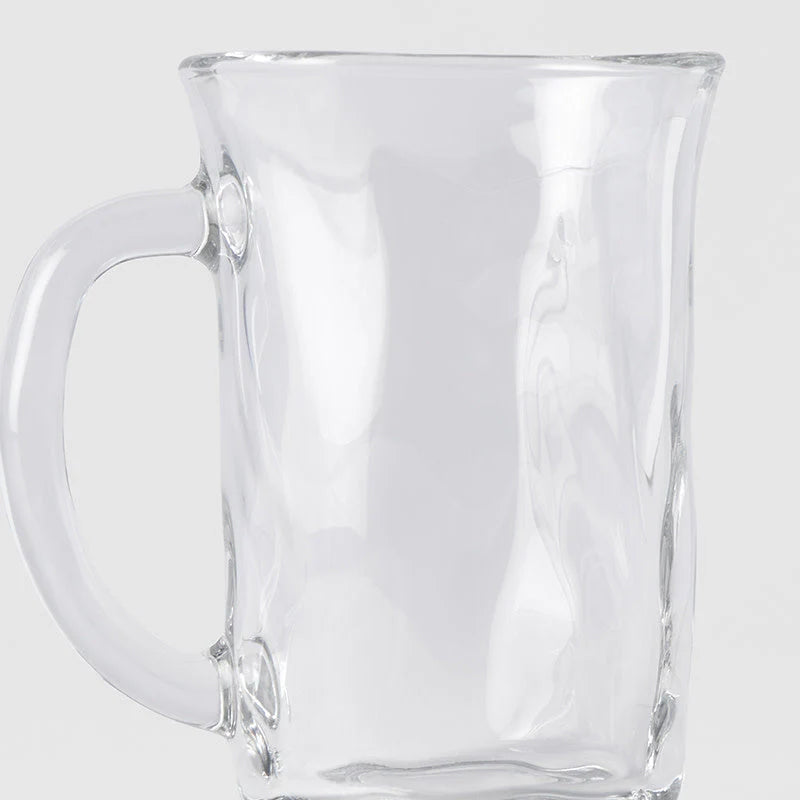 Glass mug free form 300ml