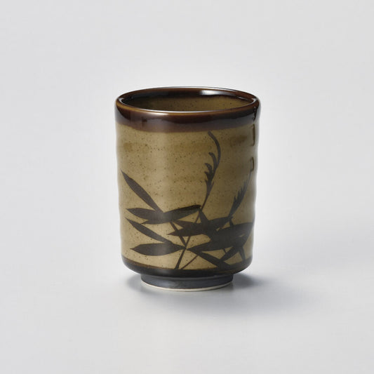 Golden Bamboo Pattern Sushi Mug 320ml