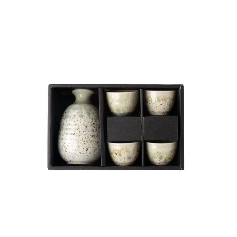 Gift Sake Set Verdant Sake For Four 280ml